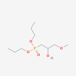 Dipropyl (2-hydroxy-3-methoxypropyl)phosphonate