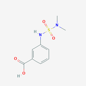 3-[(Dimethylsulfamoyl)amino]benzoic acid