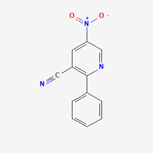 5-Nitro-2-phenylpyridine-3-carbonitrile