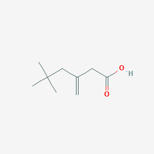 5,5-Dimethyl-3-methylidenehexanoic acid