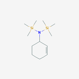 N-(Cyclohex-2-en-1-yl)-1,1,1-trimethyl-N-(trimethylsilyl)silanamine