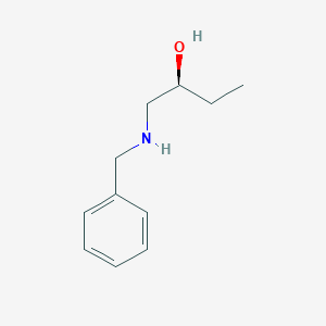 molecular formula C11H17NO B14375955 (2S)-1-(benzylamino)butan-2-ol 