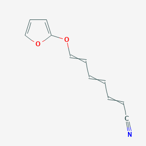 7-[(Furan-2-yl)oxy]hepta-2,4,6-trienenitrile