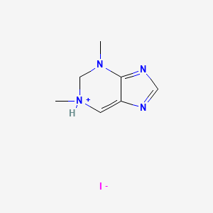 1,3-Dimethyl-2,3-dihydro-1H-purin-1-ium iodide