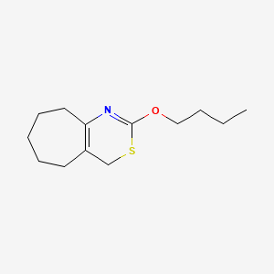 2-Butoxy-4,5,6,7,8,9-hexahydrocyclohepta[d][1,3]thiazine