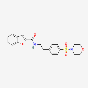 N-{2-[4-(Morpholine-4-sulfonyl)phenyl]ethyl}-1-benzofuran-2-carboxamide