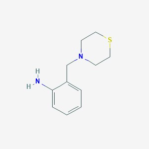2-(Thiomorpholin-4-ylmethyl)aniline