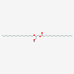 2-(Hexadecyloxy)-3-hydroxypropyl hexadecanoate