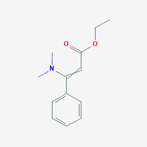 Ethyl 3-(dimethylamino)-3-phenylprop-2-enoate