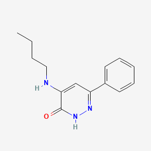 4-(Butylamino)-6-phenylpyridazin-3(2H)-one