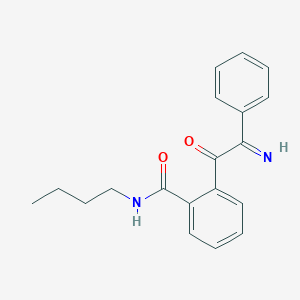 N-Butyl-2-[imino(phenyl)acetyl]benzamide