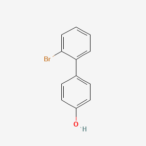 molecular formula C12H9BrO B1437617 4-(2-溴苯基)苯酚 CAS No. 70066-66-9