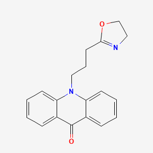 10-[3-(4,5-Dihydro-1,3-oxazol-2-yl)propyl]acridin-9(10H)-one