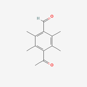 4-Acetyl-2,3,5,6-tetramethylbenzaldehyde