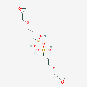 Bis{3-[(oxiran-2-yl)methoxy]propyl}disiloxane-1,1,3,3-tetrol