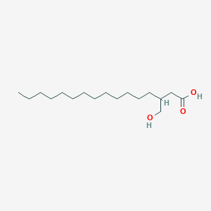 3-(Hydroxymethyl)hexadecanoic acid