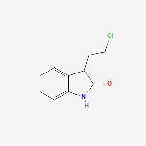 3-(2-Chloroethyl)-1,3-dihydro-2H-indol-2-one