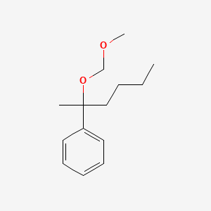 [2-(Methoxymethoxy)hexan-2-yl]benzene