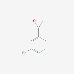 molecular formula C8H7BrO B143765 2-(3-溴苯基)环氧乙烷 CAS No. 131567-05-0