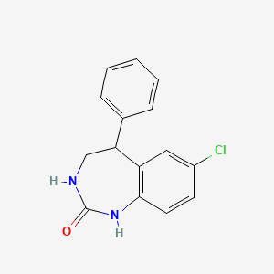 7-Chloro-5-phenyl-1,3,4,5-tetrahydro-2H-1,3-benzodiazepin-2-one