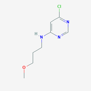 molecular formula C8H12ClN3O B1437661 6-Chloro-N-(3-methoxypropyl)pyrimidin-4-amine CAS No. 941294-46-8