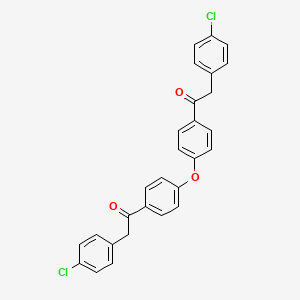 1,1'-[Oxydi(4,1-phenylene)]bis[2-(4-chlorophenyl)ethan-1-one]