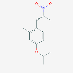 2-Methyl-1-(2-nitroprop-1-en-1-yl)-4-[(propan-2-yl)oxy]benzene