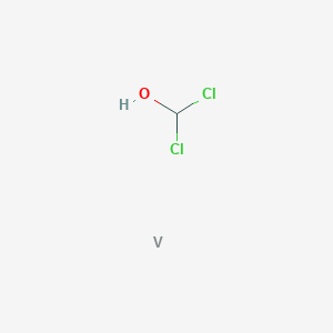 Dichloromethanol--vanadium (1/1)