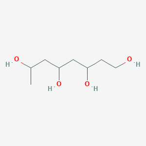 molecular formula C8H18O4 B14376897 Octane-1,3,5,7-tetrol CAS No. 90162-25-7