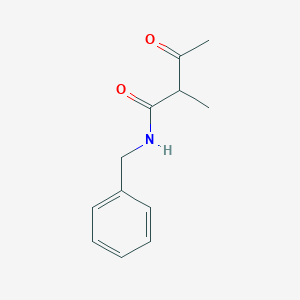 Butanamide, 2-methyl-3-oxo-N-(phenylmethyl)-