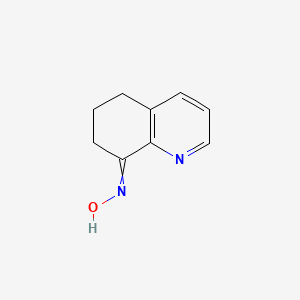 molecular formula C9H10N2O B1437722 6,7-二氢-8(5H)-喹啉酮肟 CAS No. 58509-59-4