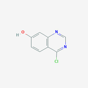 molecular formula C8H5ClN2O B1437724 4-氯-7-羟基喹唑啉 CAS No. 849345-42-2