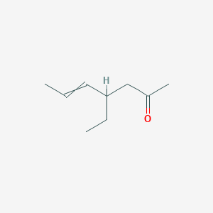 molecular formula C9H16O B14377240 4-Ethylhept-5-en-2-one CAS No. 88691-66-1