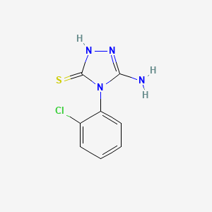 5-Amino-4-(2-chlorophenyl)-2,4-dihydro-3H-1,2,4-triazole-3-thione