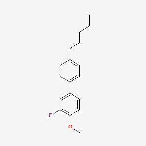 3-Fluoro-4-methoxy-4'-pentyl-1,1'-biphenyl