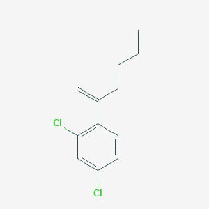 2,4-Dichloro-1-(hex-1-EN-2-YL)benzene