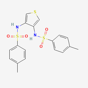 N,N'-(Thiene-3,4-diyl)bis(4-methylbenzene-1-sulfonamide)