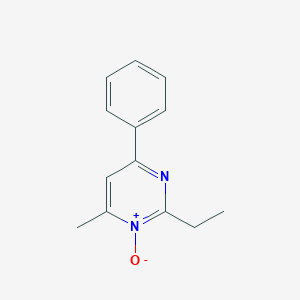 2-Ethyl-6-methyl-1-oxo-4-phenyl-1lambda~5~-pyrimidine