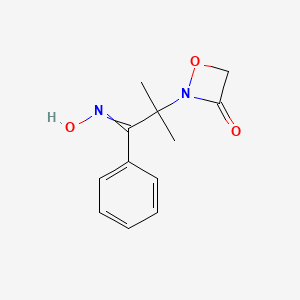 2-[1-(Hydroxyimino)-2-methyl-1-phenylpropan-2-yl]-1,2-oxazetidin-3-one