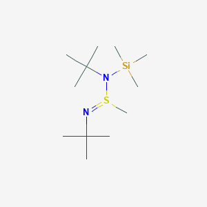 N,N'-Di-tert-butyl-N-(trimethylsilyl)methanesulfinimidamide