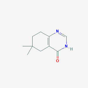 B1437729 6,6-dimethyl-5,6,7,8-tetrahydroquinazolin-4(3H)-one CAS No. 1256784-26-5