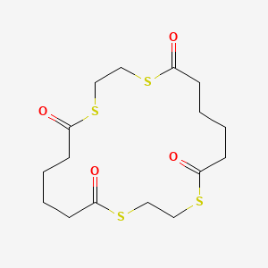 1,4,11,14-Tetrathiacycloicosane-5,10,15,20-tetrone