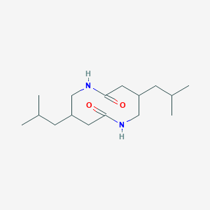 molecular formula C16H30N2O2 B1437749 4,9-二异丁基-1,6-二氮杂环己烷-2,7-二酮 CAS No. 1990538-03-8