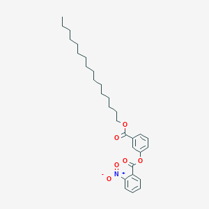 3-[(Hexadecyloxy)carbonyl]phenyl 2-nitrobenzoate