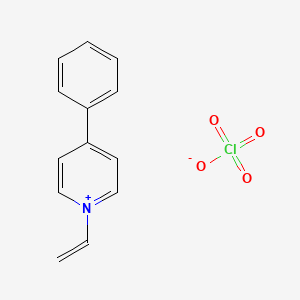 1-Ethenyl-4-phenylpyridin-1-ium perchlorate