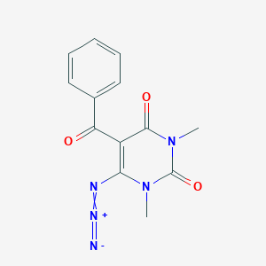 6-Azido-5-benzoyl-1,3-dimethylpyrimidine-2,4(1H,3H)-dione