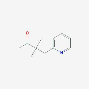 3,3-Dimethyl-4-(pyridin-2-yl)butan-2-one