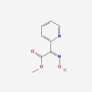 molecular formula C8H8N2O3 B1437760 (Z)-甲基 2-(羟基亚氨基)-2-(吡啶-2-基)乙酸酯 CAS No. 154410-82-9