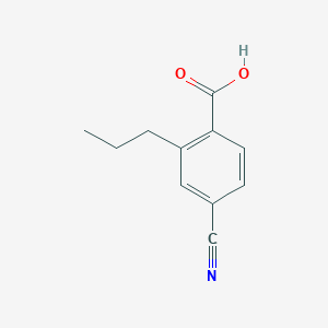 4-Cyano-2-propylbenzoic acid