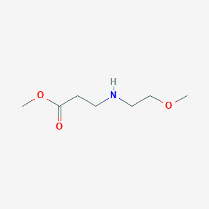 B1437768 Methyl 3-[(2-methoxyethyl)amino]propanoate CAS No. 55694-53-6